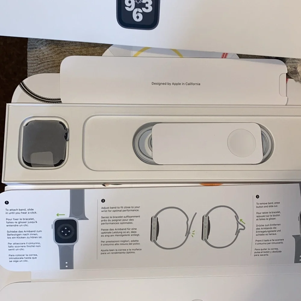 🩶🖤🩶NWT Apple iWatch SE (1st Gen.) Space Grey Aluminum Case Midnight Sport